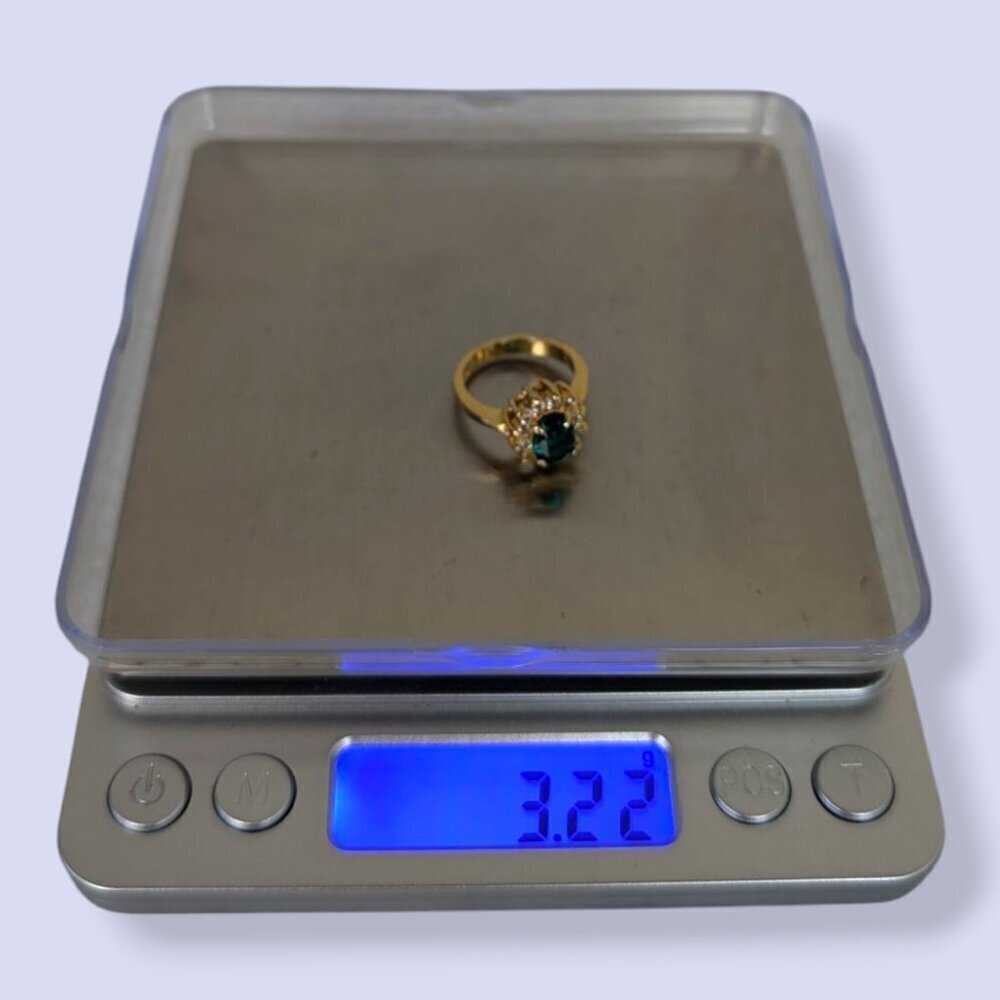 Vintage Glass Stone Costume Ring - Picture 9 of 9